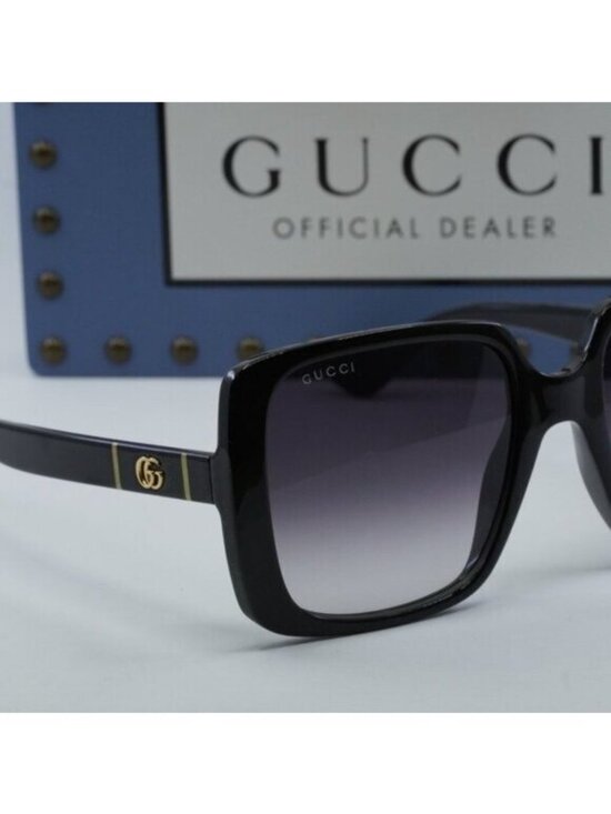 Gucci GG0632S 001 Square Sunglasses - Black main image 9